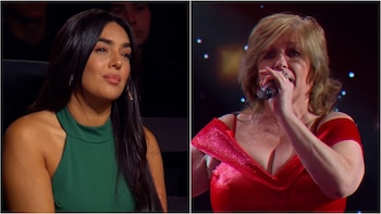 Fue a Es mi sueño y cautivó a Ángela Leiva con un clásico de María Martha Serra Lima: “Nos dejaste embobados”