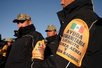 Brigadistas mexicanos se sumaron al