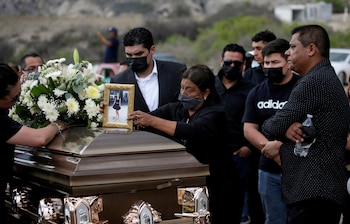 Debanhi fue sepultada en Galeana,