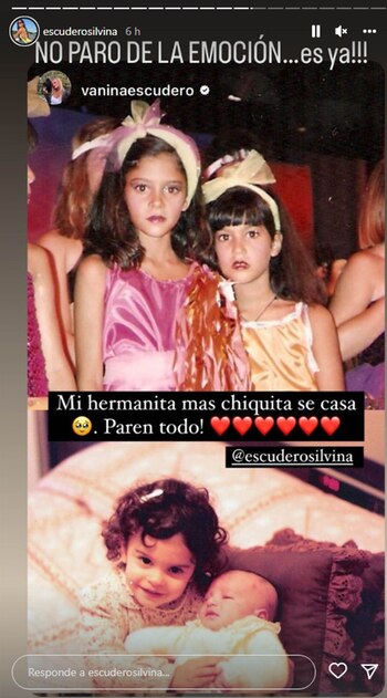 Silvina Escudero se casa y