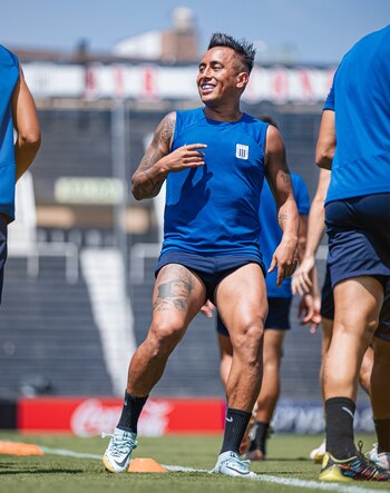 Christian Cueva fue inscrito en la Liga 1 la camiseta número 23.