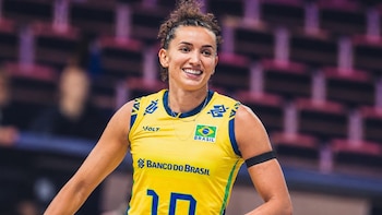 Gabi Guimarães, capitana de Brasil, confesó su amor por Perú y sus objetivos en el Sudamericano de Vóley 2026