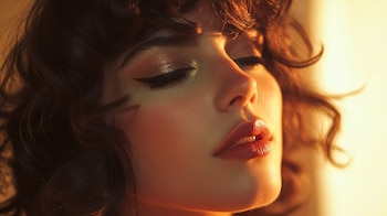 Disco cut, peinado retro, cabello con volumen, estilo años 70, moda vintage. - (Imagen Ilustrativa Infobae)