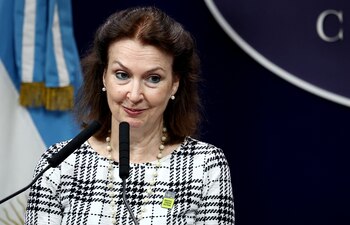 Diana Mondino (REUTERS/Agustin Marcarian)