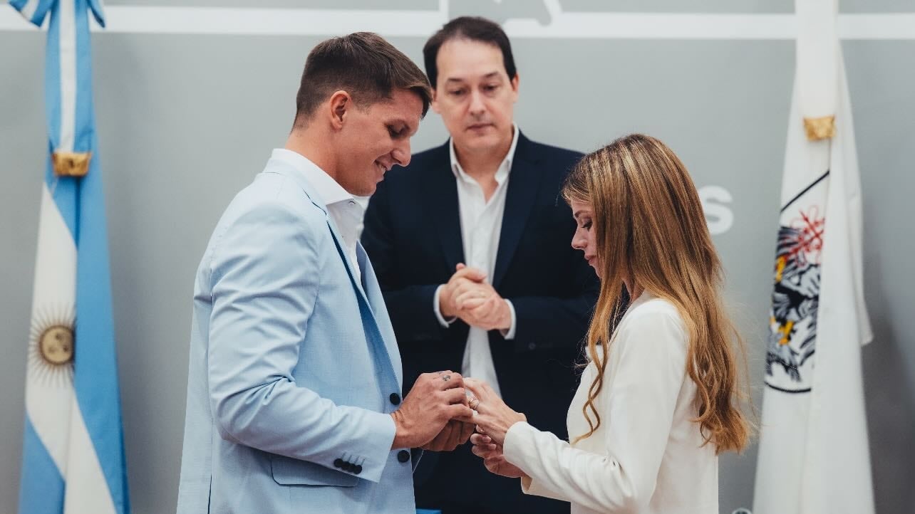 Camila Giorgi mostró imágenes de su casamiento (@camila_giorgi_oficial)