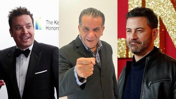 Jimmy Fallon y Jimmy Kimmel