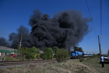 Incendio en Francisco Álvarez
