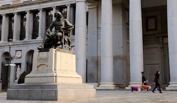 Entrada del Museo del Prado
