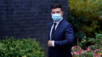 El presidente de Ucrania fue