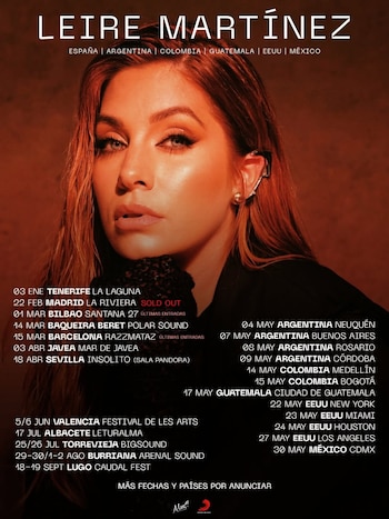 El repertorio de la gira