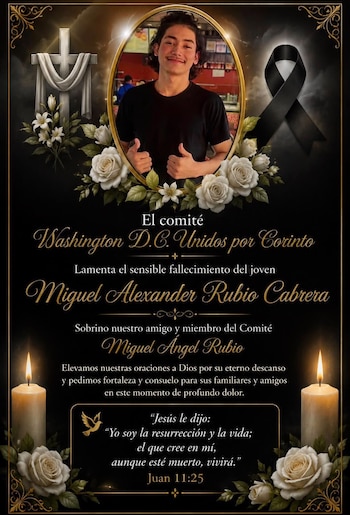 Amigos y familiares piden apoyo a la comunidad para repatriar el cuerpo del joven salvadoreño (Cortesía: Comité Unidos por Corinto).