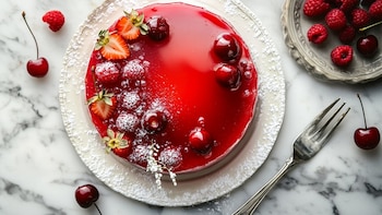 Receta de cheesecake de fresas