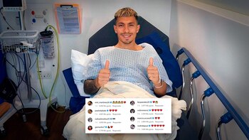 Lisandro Martínez cerró su primera