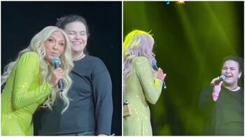 El momento se hizo viral