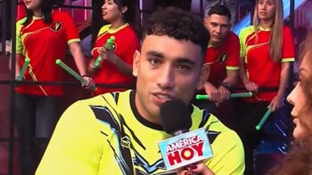 Said Palao restó importancia a las declaraciones de Macarena Vélez, su expareja sentimental. Captura/América TV