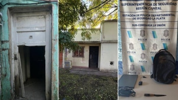 Detuvieron a dos jóvenes que amenazaron a un hombre con una cuchilla y le robaron en su casa de La Plata