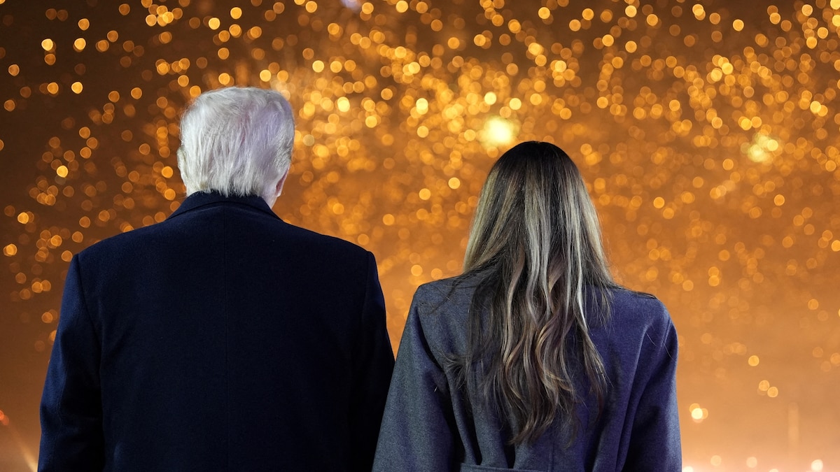 Donald Trump celebró su regreso a la Casa Blanca con un show de fuegos artificiales y una exclusiva recepción en Washington
