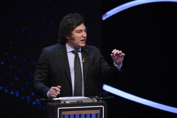 El presidente Javier Milei (EFE/