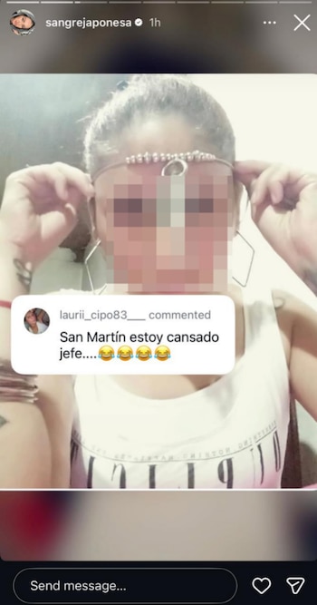 La actriz La China Suárez