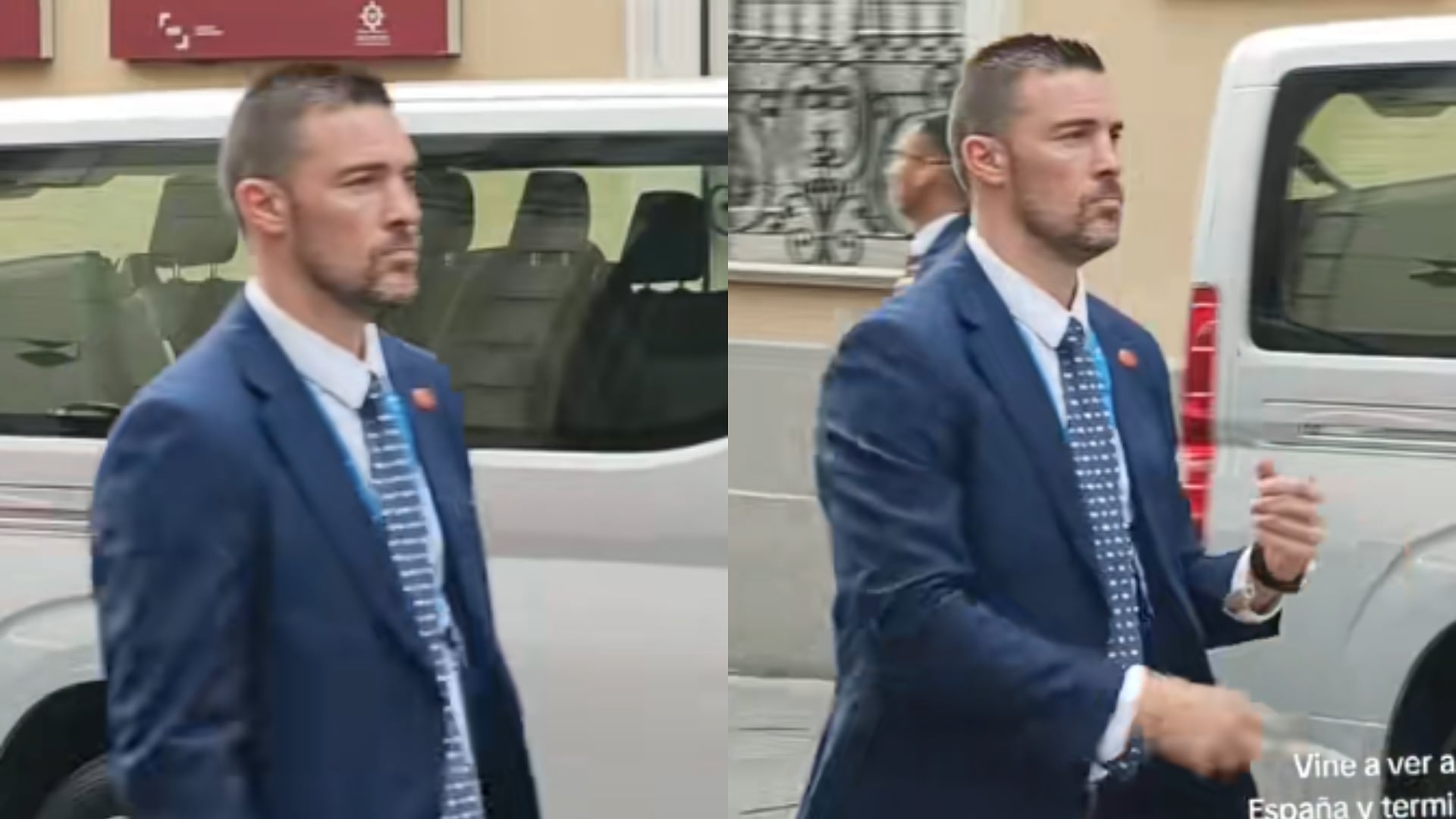 Guardaespaldas del Rey de España se roba la atención y se vuelve viral: “Quién es ese hombre”