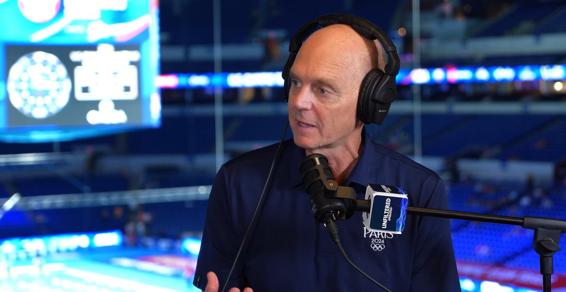 Rowdy Gaines, leyenda olímpica, impulsa el regreso de nadadores veteranos a las piscinas con consejos prácticos y motivadores (Captura de video: YouTube)