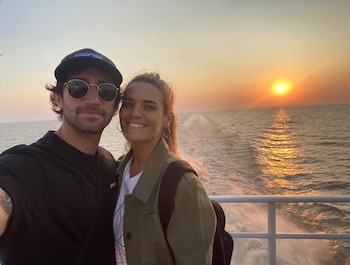 Durante el verano, el joven