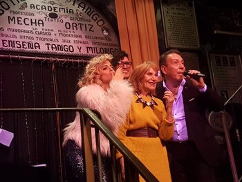 Haydée Padilla en su último