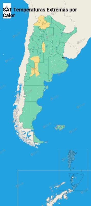 El SMN advierte que el calor extremo representa un riesgo para niños, adultos mayores y personas con enfermedades crónicas