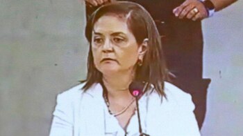 La médica Adriana Moralez, desde