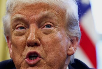 Donald Trump volvió a referirse