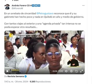 Andrés Forero habla de las