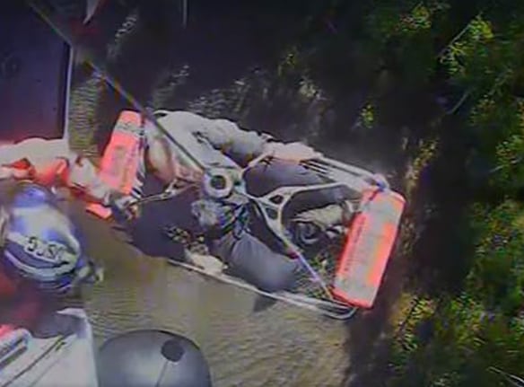 Un operativo de múltiples agencias puso fin a siete días de incertidumbre en uno de los parques nacionales más remotos del país (U.S. Coast Guard)