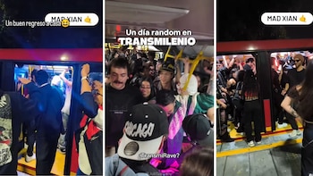 Así fue la fiesta electrónica que armaron en bus de transporte público en Bogotá: “Transmi rave”