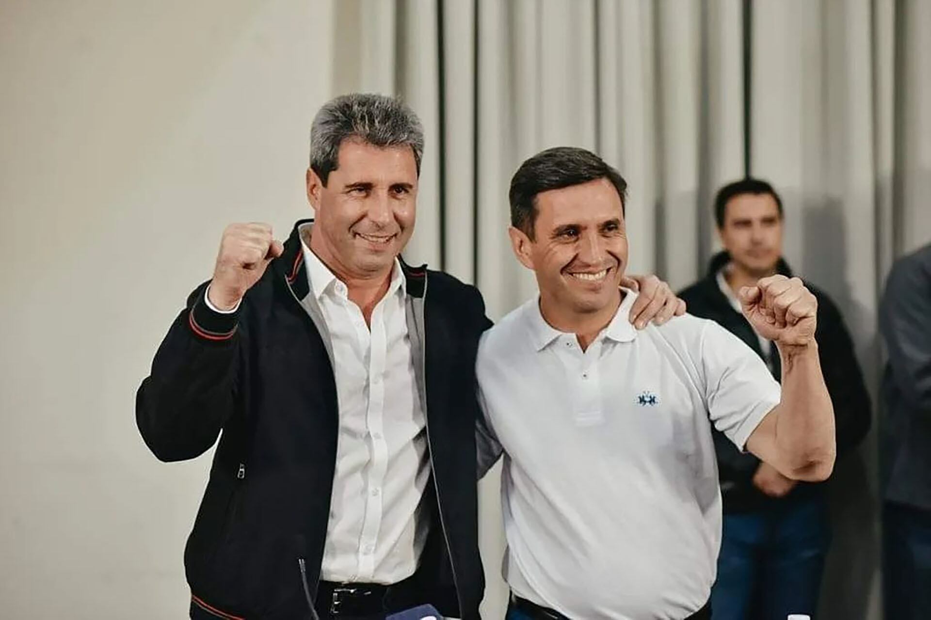 Sergio Uñac y Cristian Andino