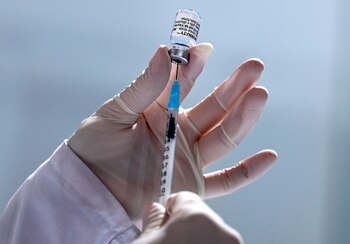 Los ensayos clínicos de las vacunas que actualmente están aprobadas para su uso por la FDA no analizaron específicamente si el alcohol tenía algún impacto en la eficacia de las vacunas (Efe)