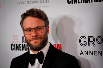El actor canadiense Seth Rogen.