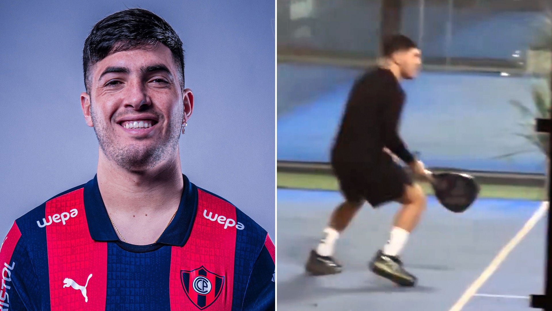 Controversia por un futbolista argentino de Cerro Porteño que fue a jugar al pádel y recibió una fuerte multa: “El partido más caro de su vida”