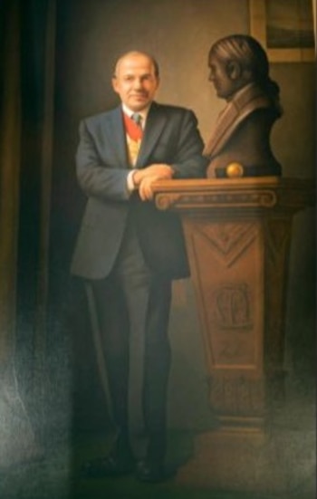 El retrato de Felipe Calderón