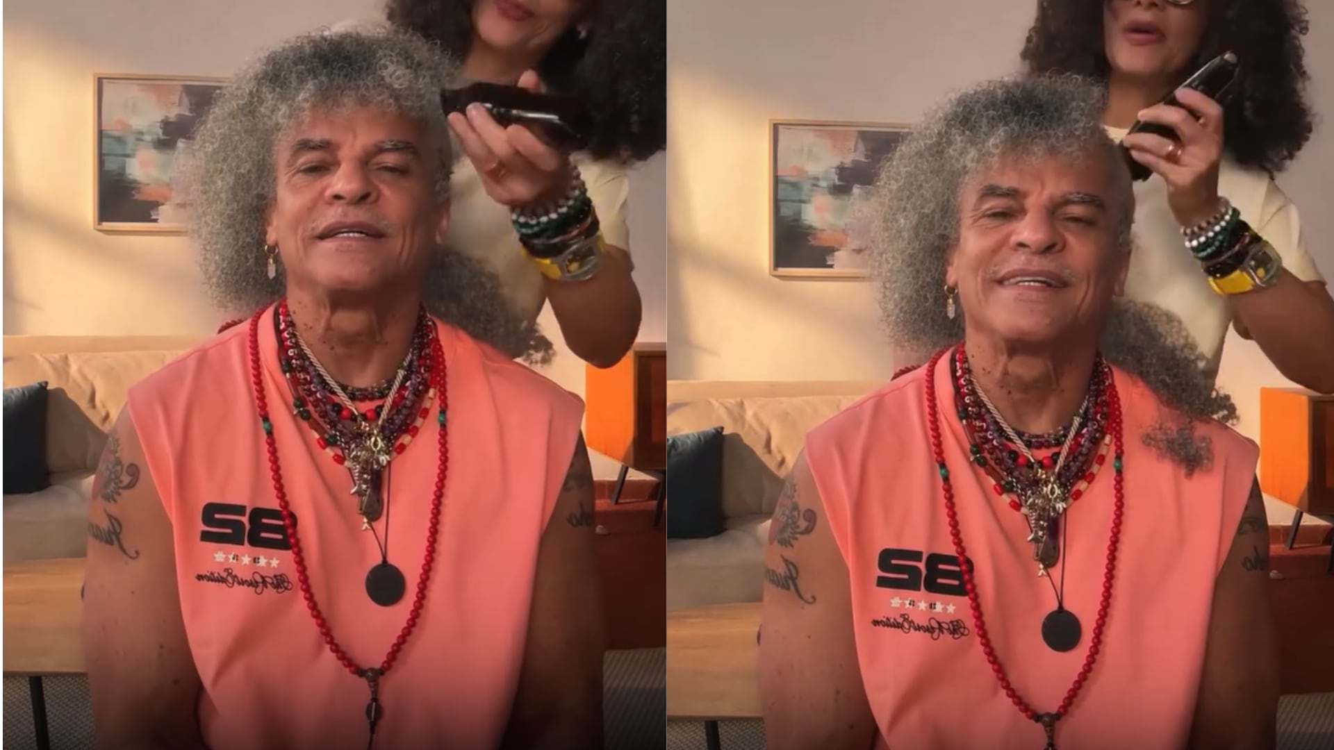 El Pibe Valderrama cambió de look: así reaccionó tras quedar completamente rapado - crédito @pibevalderramap/ Instagram