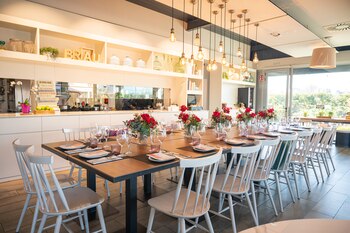 Interior del restaurante Brau, en