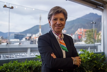 Claudia López aseguró que su candidatura como una opción centrada en el trabajo digno y la seguridad legítima - crédito Catalina Olaya/Colprensa