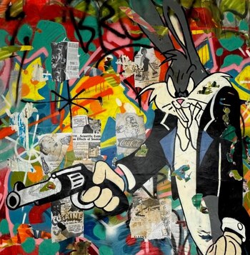 Adrien Brody muestra de arte