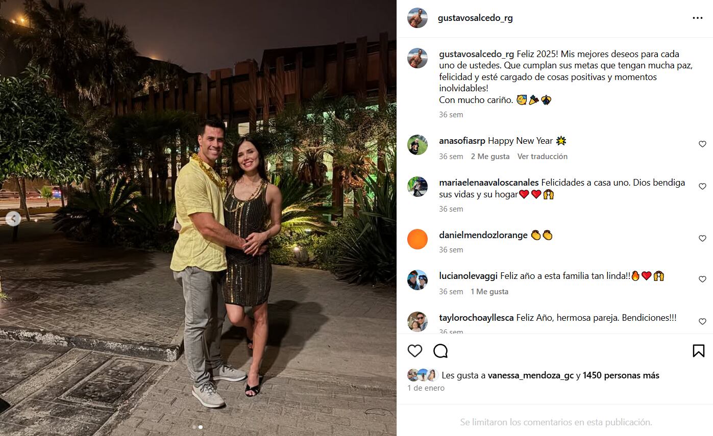 Gustavo Salcedo mantiene recuerdos con Maju Mantilla y mensajes románticos que le dedicó en redes tras confirmar el fin de su relación.