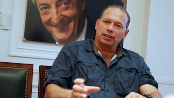 El ministro de Seguridad bonaerense,