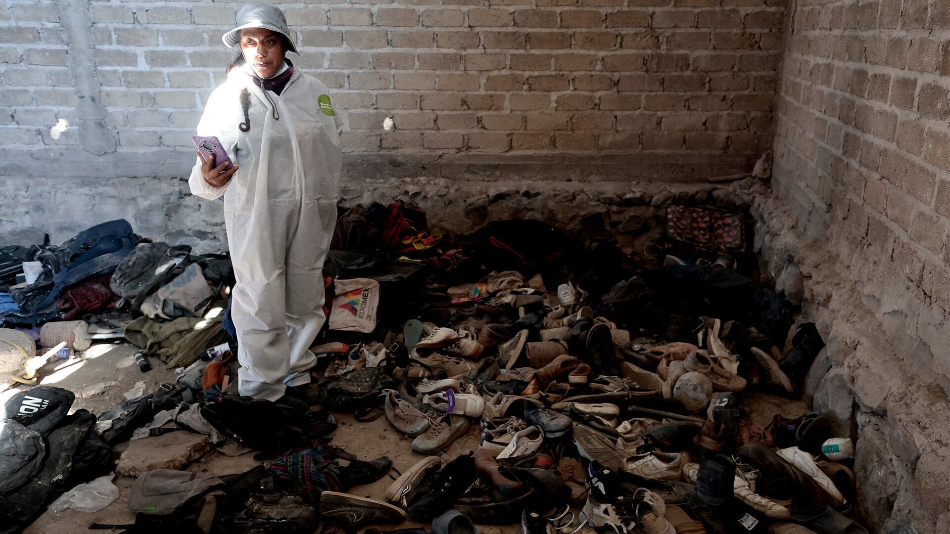 Este jueves 5 de marzo se cumplió un año del hallazgo del Rancho Izaguirre. ULISES RUIZ / AFP