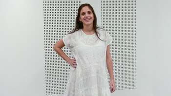 Pía Garat, una joven mujer