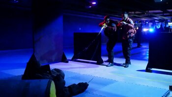 Parte del entrenamiento que simula