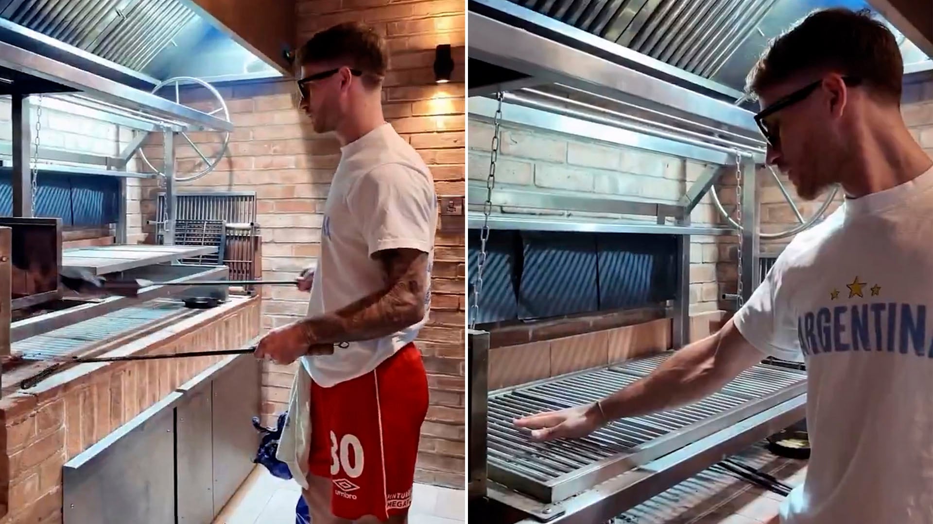 Mac Allister en la parrilla