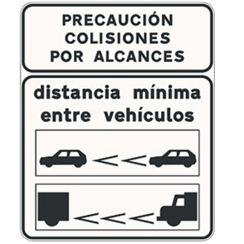 Nueva señal de tráfico. Señal