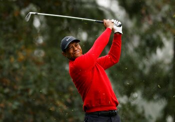 Tiger Woods, de 45 años,